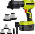 3 in 1 Handheld Vacuum Cordless Compatible with Ryobi 18V Battery, Wet&Dry Car Vacuum Portable Cordless with 22000Pa Blowing Function for Garage, Offices and Pet Messes (Tool Only)