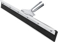 DSV Standard Garage Floor Squeegee 18’’, Neoprene Blade Asphalt Squeegee, Taper Pole Connection - Handle Sold Separately for Tiles, Concrete and Asphalt