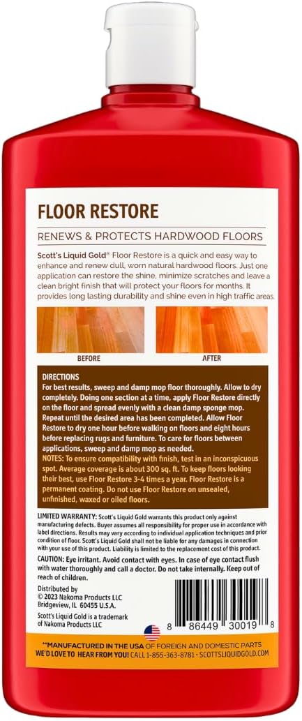 Scott's Liquid Gold Wood Floor Restore