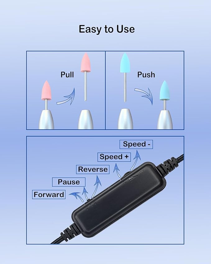 Polishing and Repair Kit for Acrylic Base and Reline Materials, At-Home Care to Adjust Sore Spots, Smooth Rough Edges, Remove Hardened Glue, Clean Stubborn Stains and Restore Shine