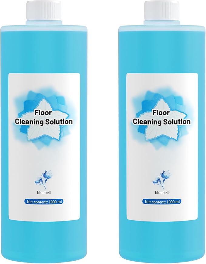 Floor Cleaning Solution, Compatible with Ecovacs Cleaning Solution, for DEEBOT X11 OMNI Cyclone / X9 PRO OMNI / T80 OMNI / T50 PRO OMNI / N30 Series / N20 Series and all other Robot Vacuum Cleaners