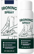 Cloth Ironing Spray for Wrinkle Release and Fabric Softener, 100ml/3.38 Fl Oz, Prevents Shrinkage and Hardening, Suitable for Steam or Dry Ironing, Fresh Scent