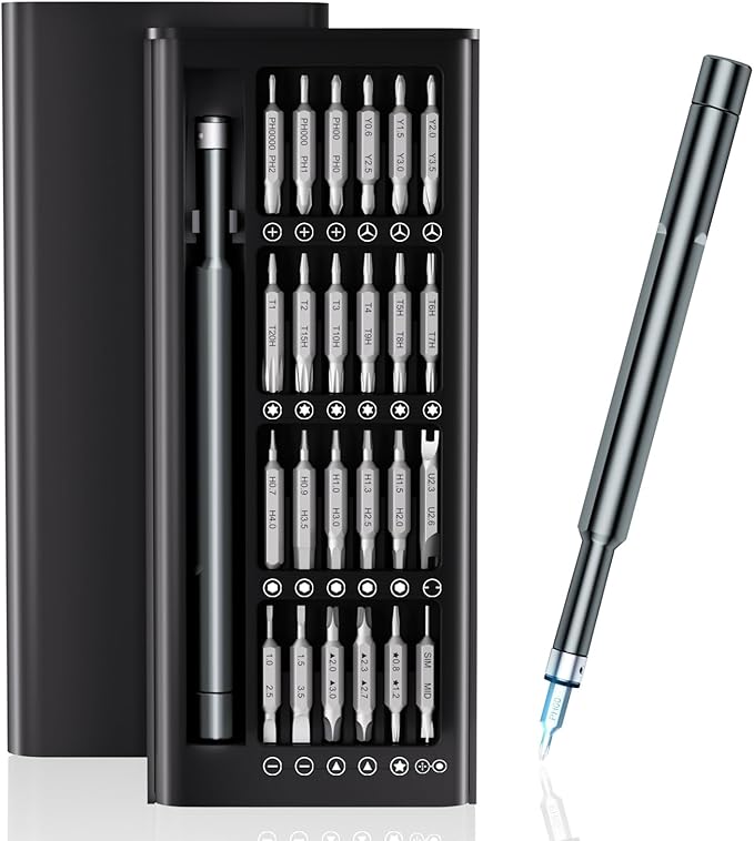 Small Precision Screwdriver Set,50 in 1 Professional Magnetic Mini Screwdriver Repair Tool Kit for PC,Computer,Laptop,Iphone,Cell Phone,MacBook,Tablet,Watch,Eyeglasses Electronic Ring Doorbell