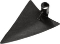 DOITOOL Japanese Garden Hoe Triangle Weeding Hoe Steel Gardening Tool 10.62X7.87X3.14 Inch Handheld for Planting and Soil Digging