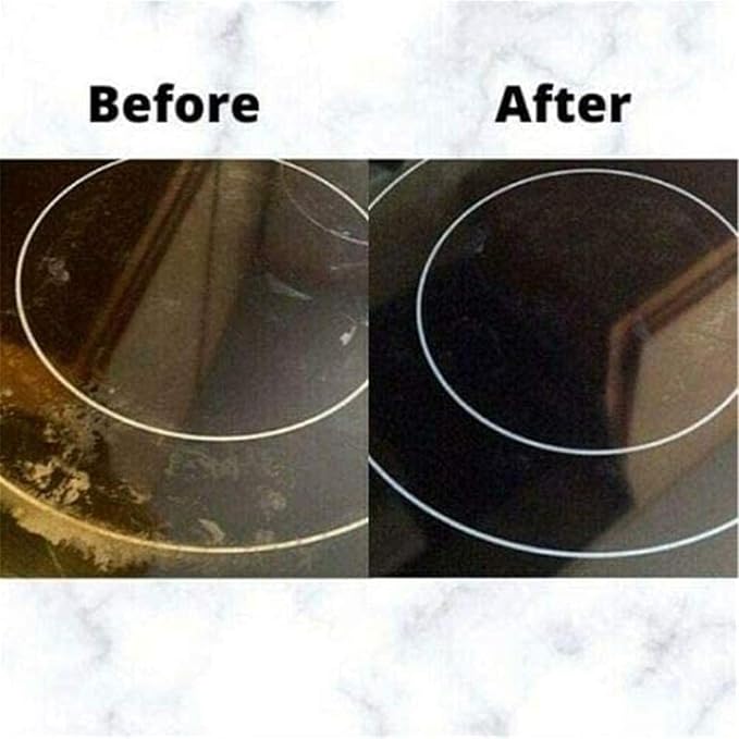 KISHAL Scratch Free Stove Top Scratch Remover,Cooktop Heavy Duty Cleaner and Polish,Glass Ceramic Stove Top Cleaner,Multipurpose Cooktop Cleaner for Kitchen,Stain Remover (1 Pcs)