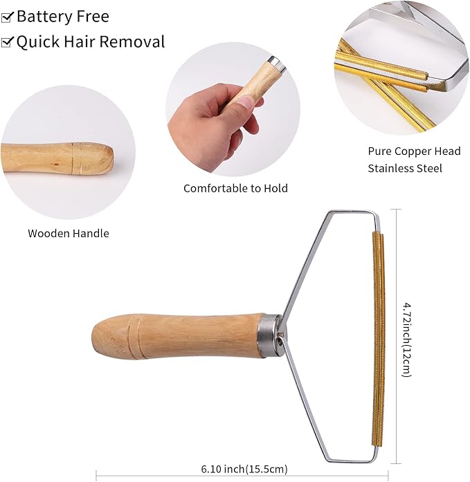 Pet Hair Remover,Portable Lint Removers,Reusable Remover Brush Tool for Clothes,Portable Lint Remover Shaver to Remove Lint from Carpets Rugs Cashmere Coats and Cars