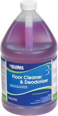 Global Industrial Multi-Purpose Floor Cleaner & Deodorizer, Lavendary Scented, 1 Gallon Bottle, 2 Bottles Per Case, Light Duty Multi-Surface Floor Cleaner
