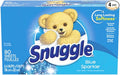 Snuggle Dryer Sheets (80 Sheets, Pack of 4, Blue Sparkle)
