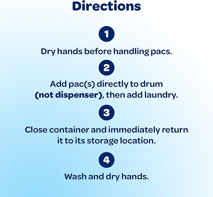 all Unit Dose Laundry Detergent, Mighty Pacs, Free Clear,66 Count (Pack of 4)