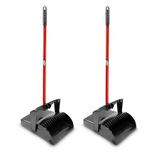 Libman Commercial 918 Lobby Dust Pan (Open Lid) | Case of 2