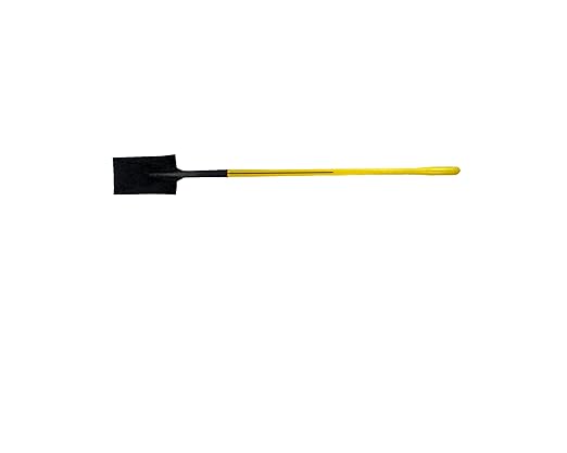 Nupla GS2L-E Ergo Power Garden Spade, Hollow Back Blade, Ergo Grip, 14 Gauge, 48" Long Handle,72107