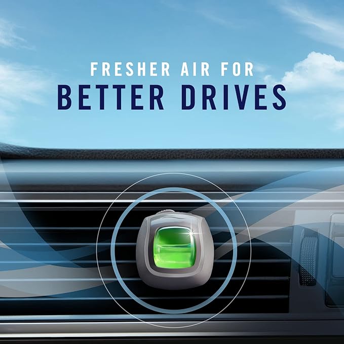 Febreze Midnight Breeze Air Freshener Vent Clips - 1ct