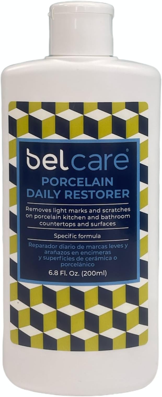 Porcelain Daily Restorer for Kitchen Countertops, Bathroom Vanities and Other Porcelain Surfaces