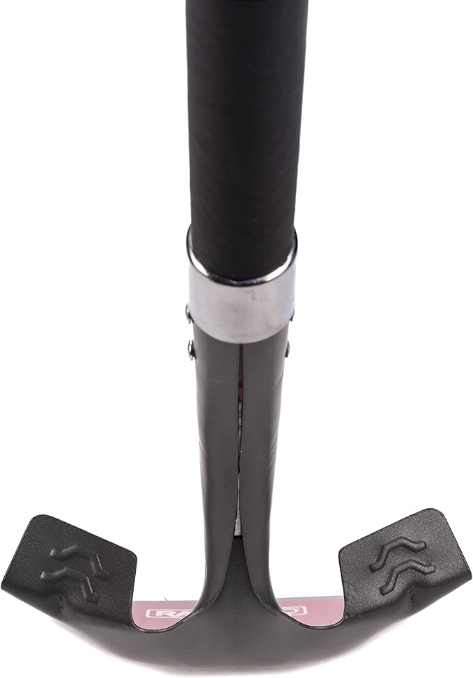 Radius Premium D-Handle Square-Point Shovel, Fiberglass Shaft