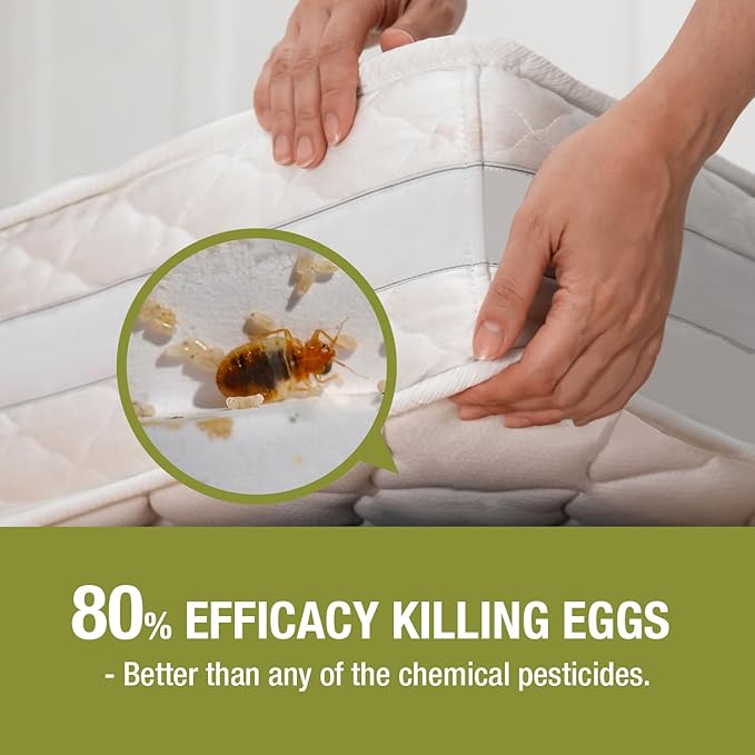 Bed Bug Killer Spray 16 Oz, Green + Non-toxic, 100% Kill + Extended Protection
