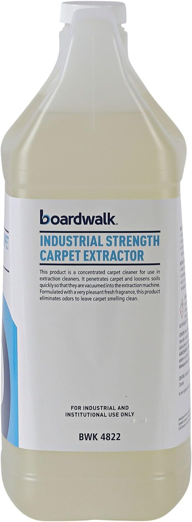 Boardwalk Industrial Strength Carpet Extractor, Clean Scent, 1 Gal Bottle, 4/carton