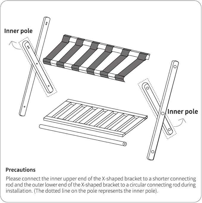 BAMBOOHOMIE 2 Pack Bamboo Luggage Rack for Guest Room, 26.77" Folding Wide Suitcase Stand with Storage Shelf, Thickened Luggage Stand Holder for Bedroom Hotel, Luggage Rack for Suitcases (Natural)