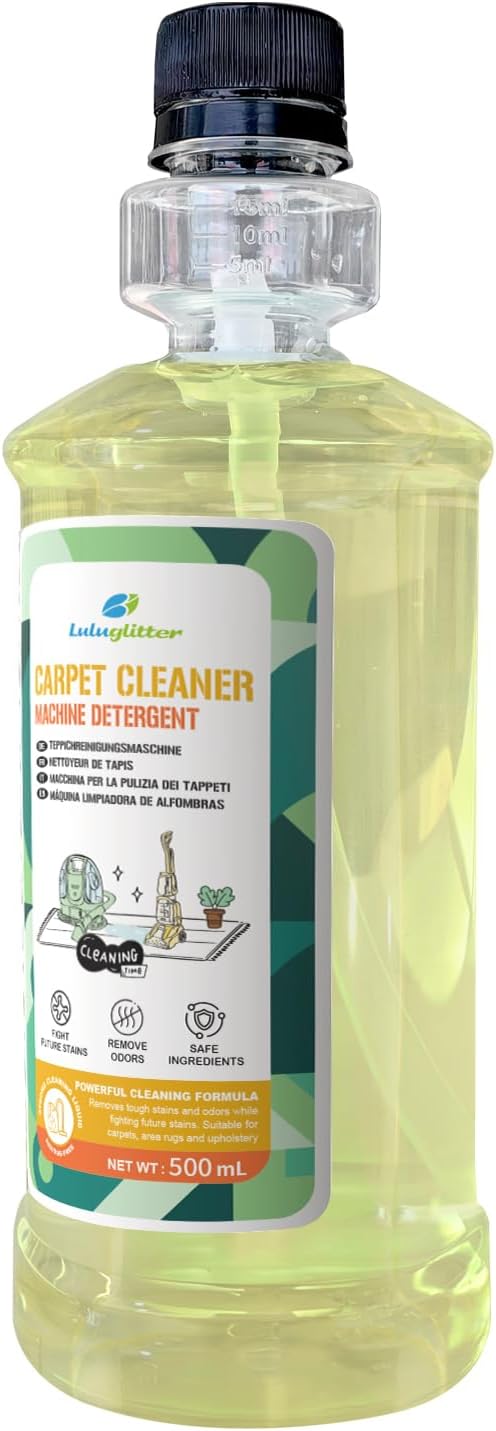Carpet Machine Cleaner Deep Clean Refresh Concentrated Stain and Odor Remover Full Size Carpet Cleaner Machine Formula Compatible with Bissell and other