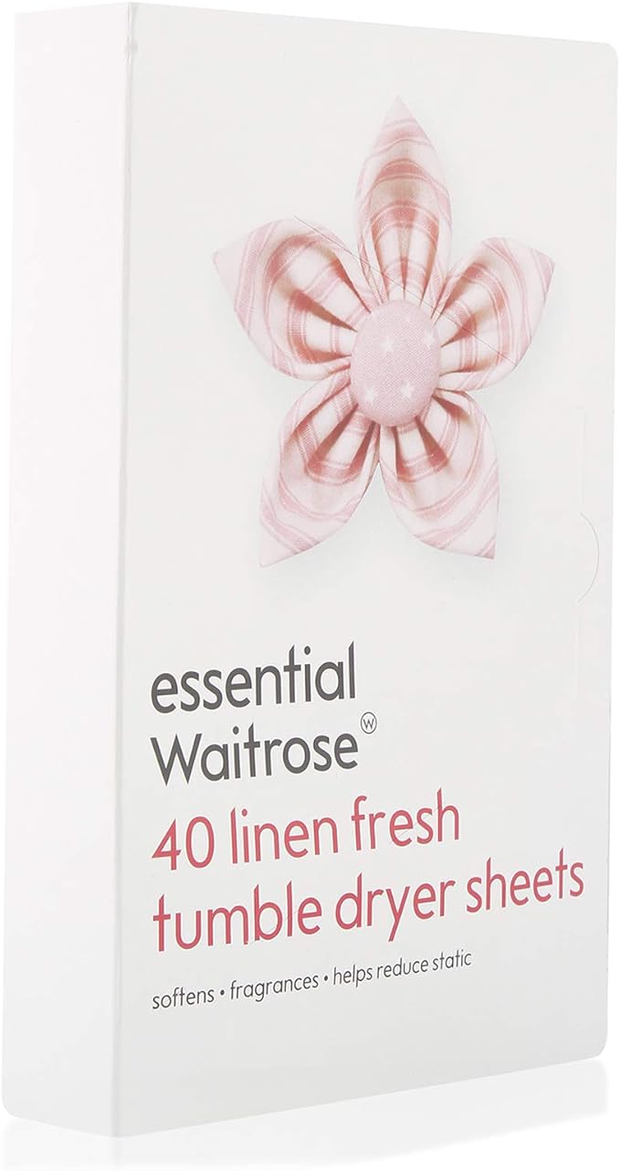 Waitrose 40 Linen Fresh Tumble Dryer Sheets
