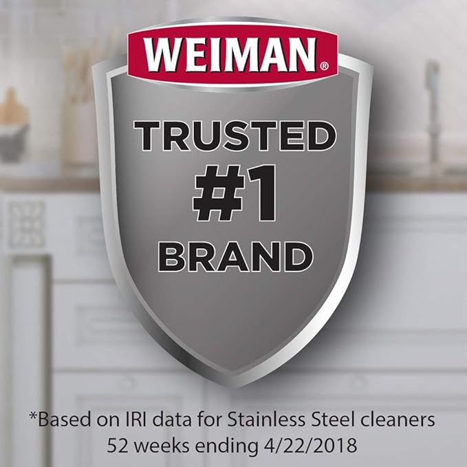 Weiman Stainless Steel Sink and Pots & Pans Cleaner and Polish
