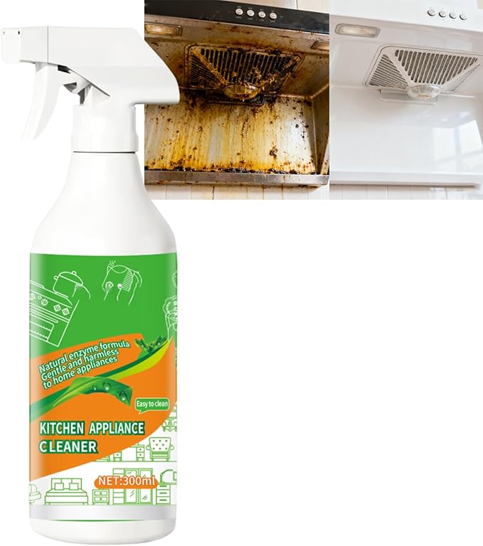 Electrolyzed Ion Kitchen Cleaner, 300ML Electrolyzed Ion Kitchen Cleaner Spray, Multi Purpose Cleaning Spray, For Hold,Oven,Stove,Range Hood (1PC)