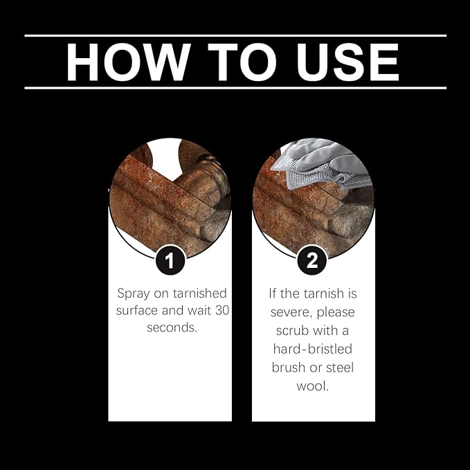 2PCS 120ML Brass Copper Polish,Instant Brass Copper Cleaner Tarnish Remover,Long-Lasting Shine,Metal Polishing Cleaner Cream