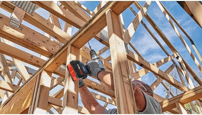 BOSCH GSB18V-1330CB14 PROFACTOR™ 18V Connected-Ready 1/2 In. Hammer Drill/Driver Kit with (1) CORE18V® 8 Ah High Power Battery