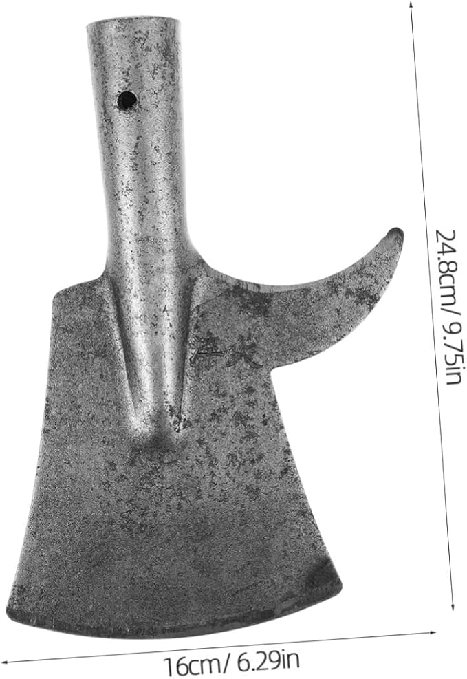 Tree Bark Scraper Tool Manganese Spade for Gardening and Weeding Multi-Functional Shovel Hook for Easy Debarking and Branch Removal