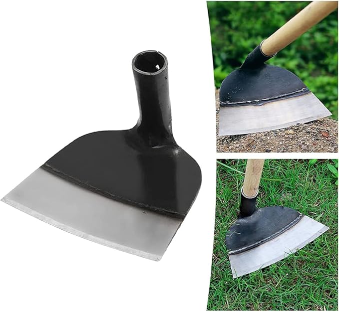Yardwe Garden Hoe Head, Hand Hoe Heads Replacement Agriculture Digging Hoe Gardening Hoe Tool for Weeding Planting Loosen