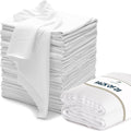 VALENGO New Lint Free Rags – 100% Cotton Cloth, Soft T-Shirt Rags, Lint Free Cloth for Staining Wood, Cast Iron, Dusting, Polishing, Painting and Cleaning – Reusable & Absorbent – 17”x17” (Pack of 28)