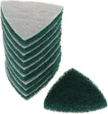 Generic 10 Pack Triangle Cleaning Pads for Scouring, 240 coarse