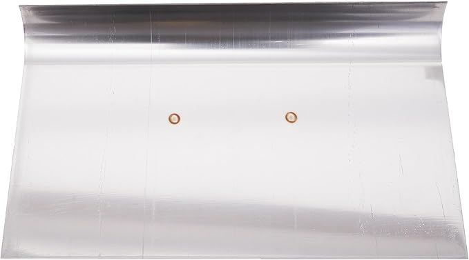 MARSHALLTOWN QLT Stainless Steel Hand Edgers, Plastic Handle Material, 254mm Length, 152mm Width, 10mm Radius, 13mm Lip, Made In The USA, CE531SP