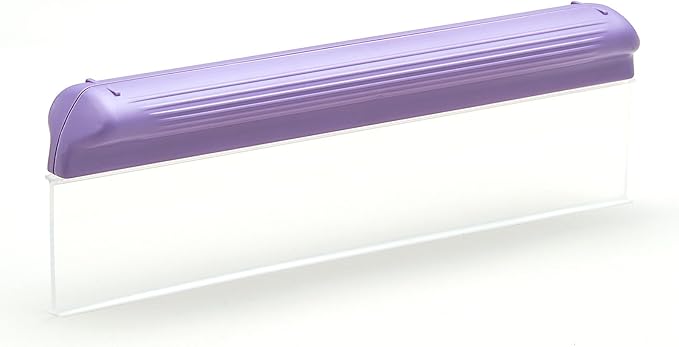 One Pass Classic 12" Waterblade Silicone T-Bar Squeegee Purple (WBL-OP2012CTY)