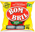Bombril Stainless Steel Scouring Pads 8 Pads 60g (PACK 2)