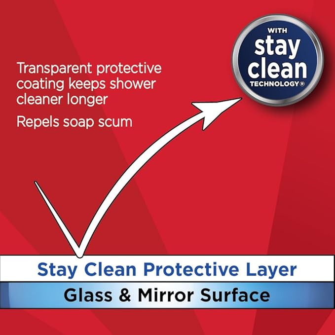 Magic Shower Glass & Mirror Cleaner, 28 Fluid Ounce (Packaging May Vary)