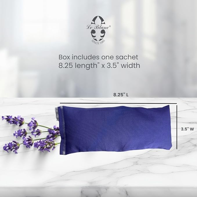 Le Blanc® Lavender Single Pack Dryer Sachet - Luxury Scented Fabric Sachet for Your Dryer (1 Pack)