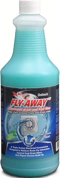FLY-AWAY Drain Fly Killer, Fruit Fly Killer, Drain Fly Treatment, Grease Digester, Fruit Fly Treatment