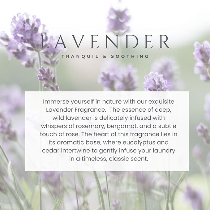 Le Blanc® Lavender Single Pack Dryer Sachet - Luxury Scented Fabric Sachet for Your Dryer (1 Pack)