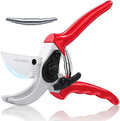 SOLOTODO 8.5" SK5 Bypass Pruning Shears for Gardening, 4x Sharper Garden Shears Clippers Scissors, Professional Pruners for Gardening Gifts for Women Men, Japanese Steel German Technique, Non-breaking