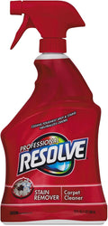 Professional RESOLVE® Carpet Cleaner, 32oz Spray Bottles, 12/Carton