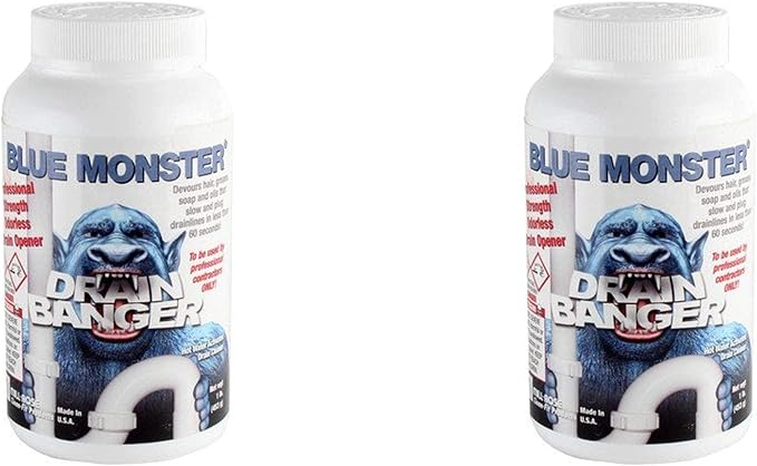 Blue Monster Drain Banger Drain Cleaner (1 lb.) (2)