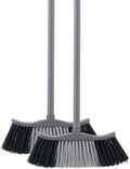 Superio Set of 2 Grey Brooms, Broom Has a 48” Handle