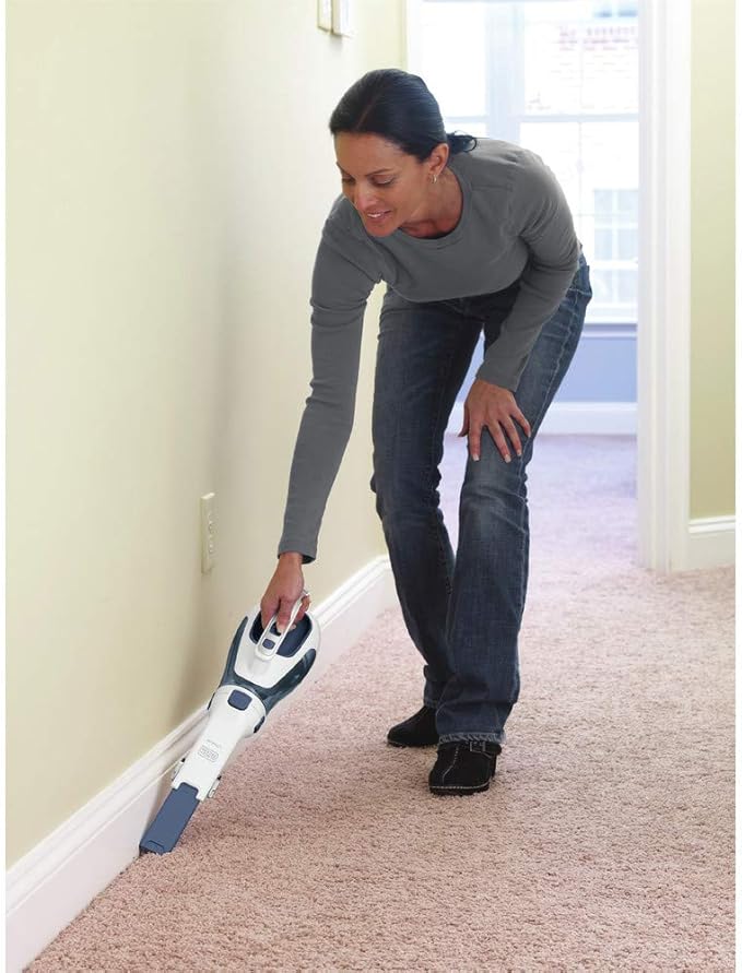 BLACK+DECKER HHVI325JR22 Dustbuster Cordless Lithium Hand Vacuum, Ink Blue