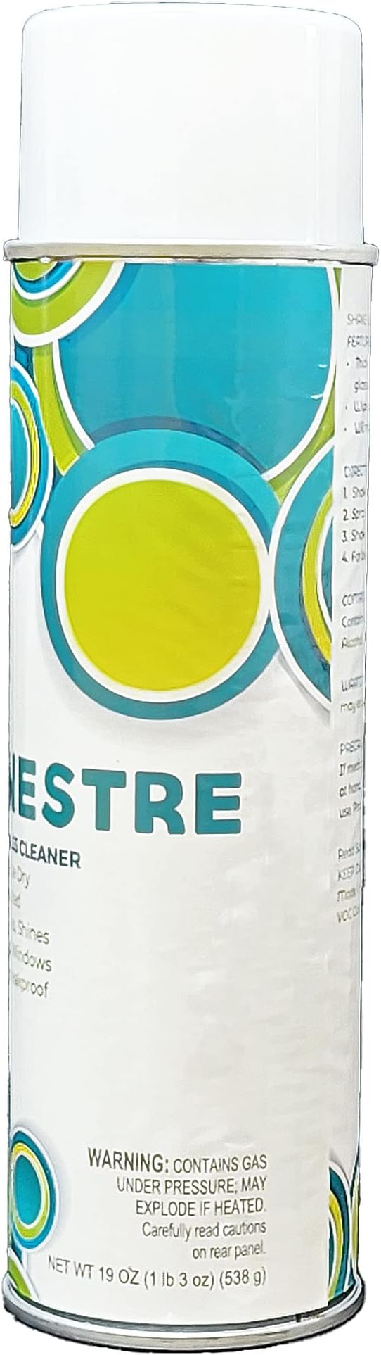 Fenestre Premium Foaming Glass Cleaner, 19 oz Aerosol (Case of 12)