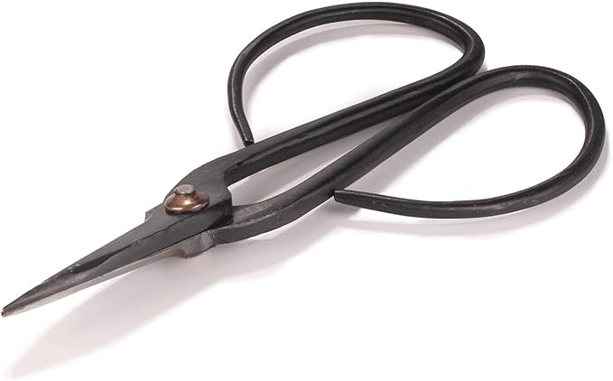 BambooMN Brand - 7.25" Black Bonsai Shear