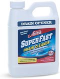 Professor Amos' Superfast Drain Cleaner Dissolve Hair, Grease, Food & Build Up Fast, 4-6 Applications Per Bottle