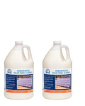 BareGround Solutions 1 Shot 1S-CSPC Glass & Solar Panel Cleaner Concentrate,Remove Oils,Fingerprints & Water Spots,Pro Streak-Free Ultra Quick Dry, Remove Dirt- Dust -Makes 32 Gallons,1 Gallon-2 PACK