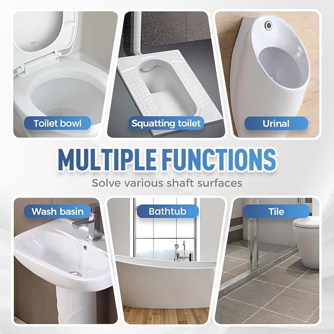 Upgrade Drain Clog Remover, Powerful Pipe Dredging Agent, Sink Drain Cleaner for Kitchen Bathroom, Unclogging Solution for Pipes, Toilets & Showers (1 PCS)