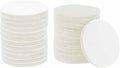 HARFINGTON 24pcs Scrubber Scouring Pads 450 Grits 5 Inch Drill Power Brush Hoop and Loop Surface Conditioning Disc Drill Scuffing Disc Scrub Pads for Home Kitchen Cleaning, White