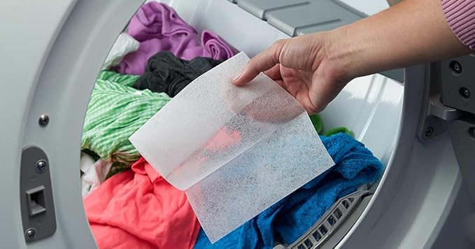 500 Premium 4 in 1 Laundry Dryer Sheets (6.4"x9") w/Easy-to-Dispense Box,Fabric Softener Fresh Scent Made in USA,Drive Clothes Ultra Soft,Reduce Static Cling,Help Prevent Wrinkles & Repel Pet Hair